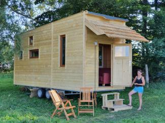 Tiny house aus Moor