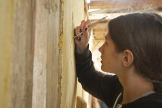 Wandgestaltung mit Lehm