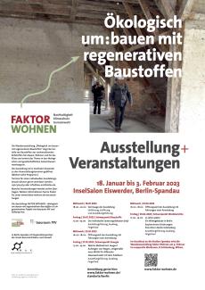 Wanderausstellung Ökologisch um:bauen mit regenerativen Baustoffen