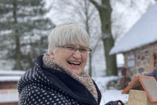 Uta Herz hat sich mit Leib und Seele dem Lehmbau verschrieben