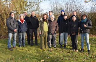 Gruppenfoto des JUMP Trainerseminars an der Europäischen Bildungsstätte für Lehmbau Wangelin gGmbH