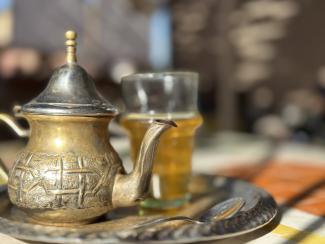 Marokkanische Gastfreundschaft mit Tee